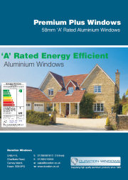 A Rated Aluminium Window