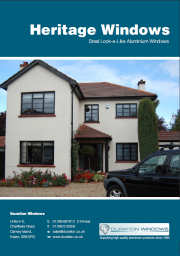 Heritage Windows, Stepped Profile Brochure