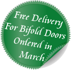 Free Delivery On Bi-folding Doors when you order form an online estimate
