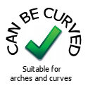 can be curved