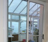 Integral flydoor