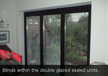 Integrated Blinds, Blinds within the sealed units