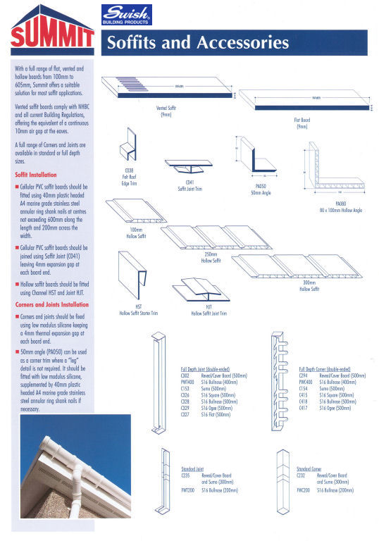 Soffits and Accessories