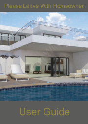 Bifold Door Homeowner User Guide