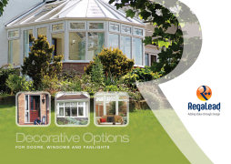 Decorative Glass Brochure