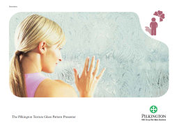 Pilkington Textured Glass Brochure