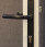 Lever-lever handles - rustic black