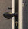 Lever-pad handles - rustic black