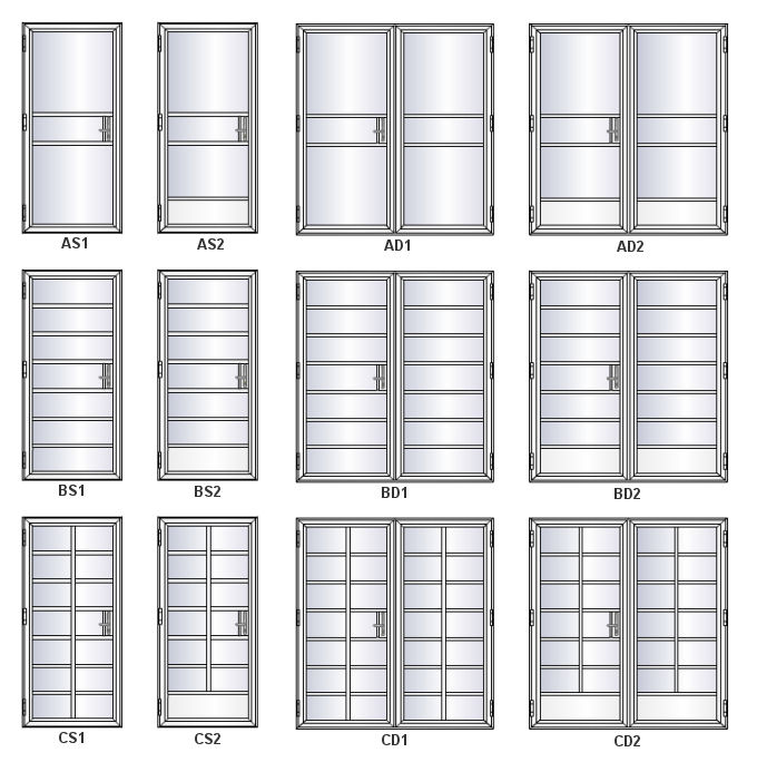 Heritage Stepped Door Styles