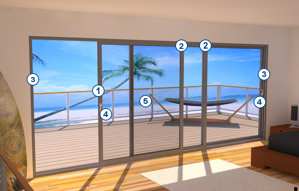 Penthouse Patio Door Security-Features