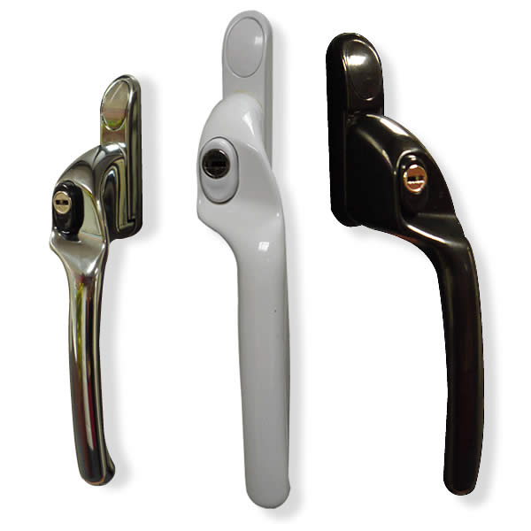 Flush Casement Aluminium Windows Hardware; Handles and Hinges Duration Windows