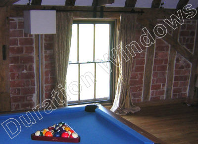 Vertical Sliding Aluminium Secondary Glazing