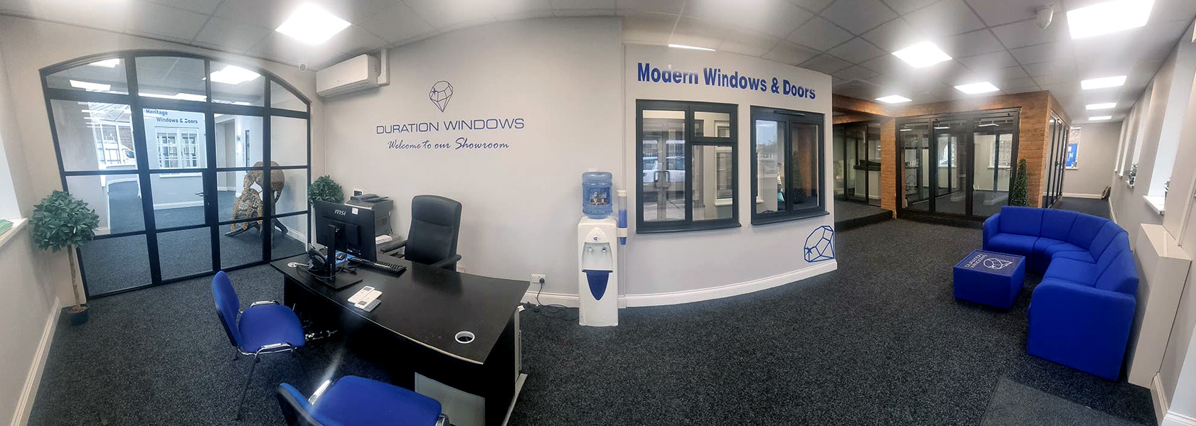 Duration Windows Showroom