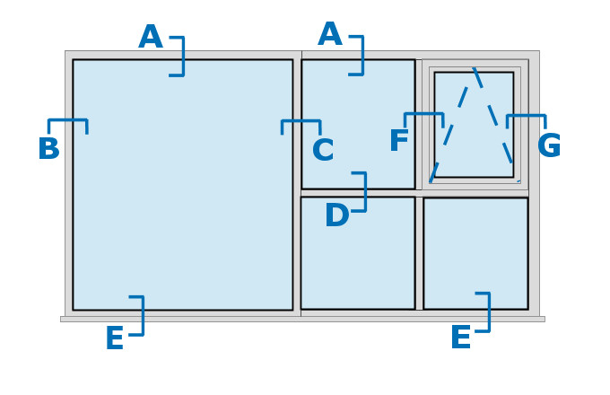 Commercial Window Walling Sight-lines