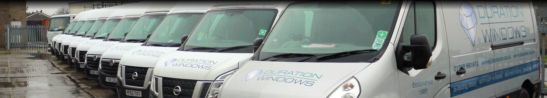 Duration Windows UK delivery area map