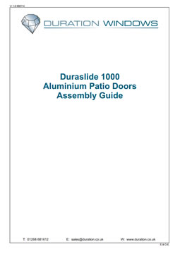 Duraslide 1000 Assembly Guide