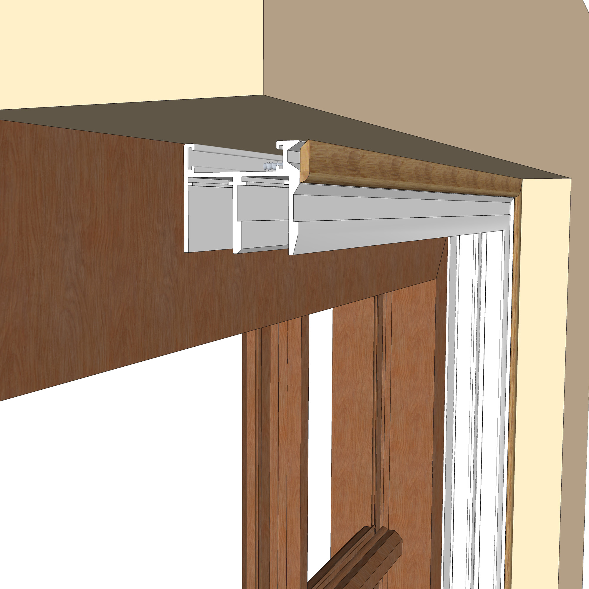 Slim-line Equal Leg Lift Out Secondary Glazing System
